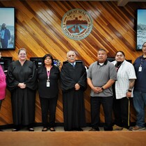 Judge Smith, Judge Ulloa, and The Tribal Council
